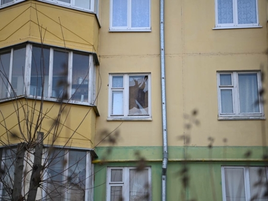 Беспилотник ВСУ упал и взорвался в городе Губкин