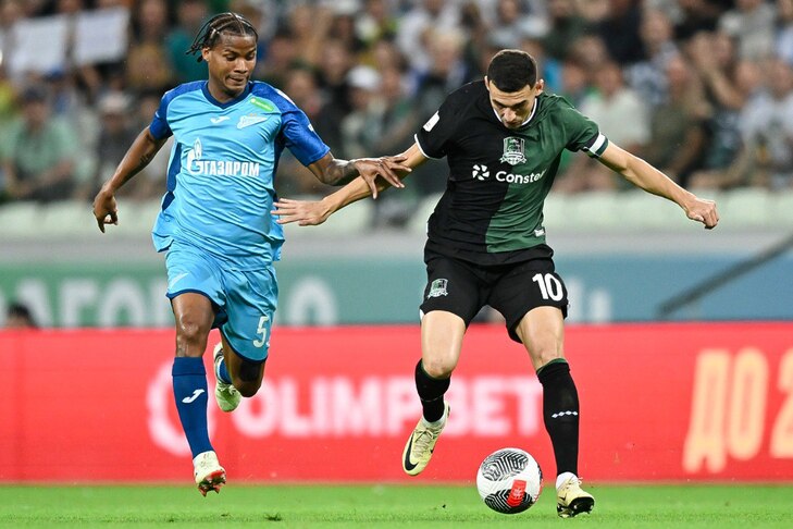 Без намека на интригу. &laquo;Зенит&raquo; разобрался с &laquo;Краснодаром&raquo; и забрал Суперкубок