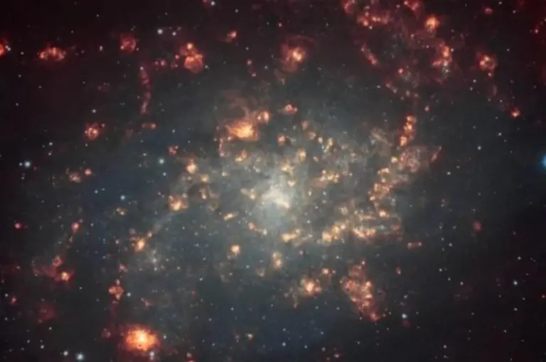 Ученые нашли «звездные ясли» в рукавах галактики Треугольника